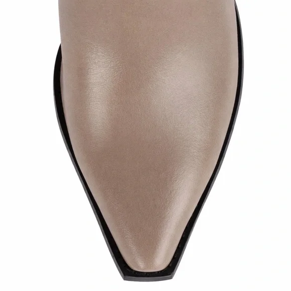 Jeffrey Campbell Dagget Western Boots Taupe Leather | Free People | 10 NWT - Picture 3 of 12